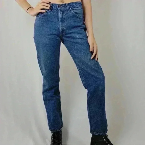 Rare Vintage 1983 Levis 20505 0217 Orange Tab Mom Jeans - Picture 5 of 9